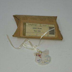 Longaberger 2005 Baby Tie-on #20026